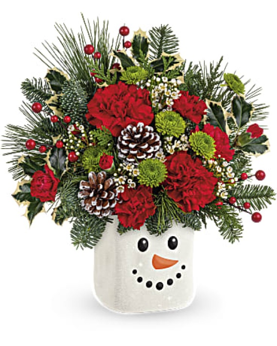 Teleflora Festive Frosty Bouquet