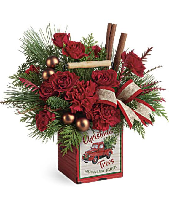 TELEFLORA\'S MERRY VINTAGE CHRISTMAS