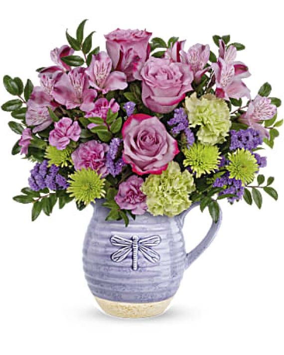 TELEFLORA WHIMSICAL DRAGONFLY BQT
