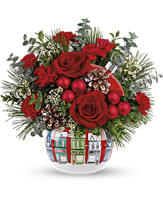 Teleflora Snowy Village Bouquet