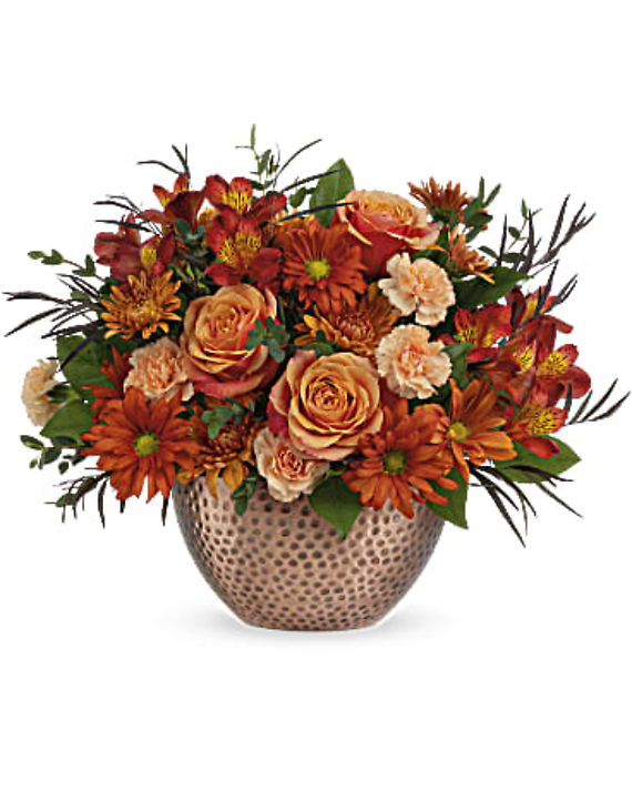 TELEFLORA COPPER BEAUTY BOUQUET
