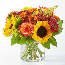 FTD FLANNEL SCARF BOUQUET