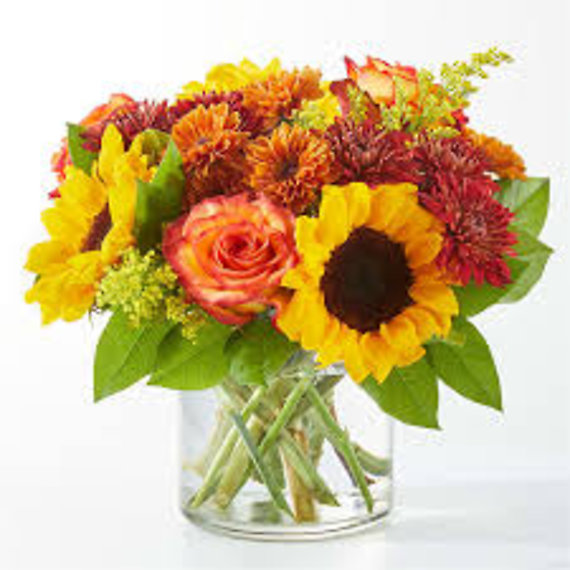FTD FLANNEL SCARF BOUQUET