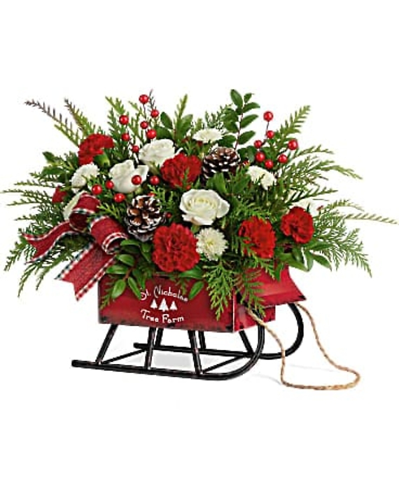 TELEFLORA SLEIGH BELLS BOUQUET
