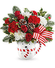 TELEFLORA\'S SEND A HUG COZY CUB WISH BOUQUET