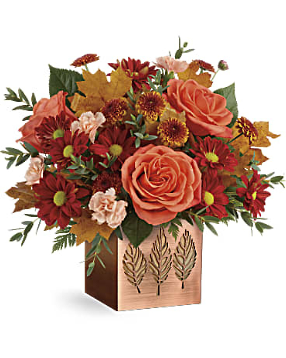 TELEFLORA COPPER PETALS BOUQUET