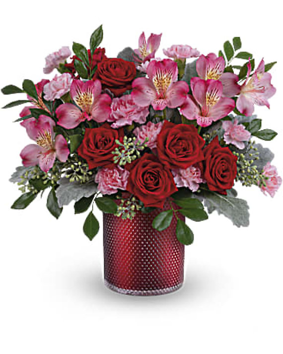 TELEFLORA\'S SCARLET DIAMOND BOUQUET