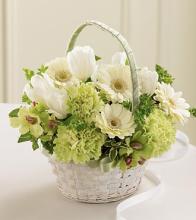 Fresh Picked Flower Girl Basket