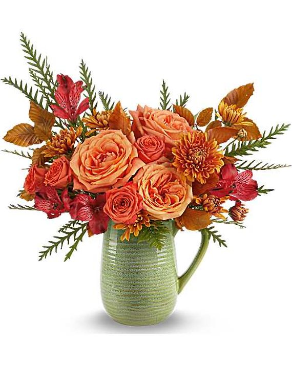 TELEFLORA\'S MODERN SAGE BOUQUET