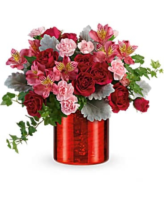 TELEFLORA MOONSTRUCK MERCURY BOUQUET