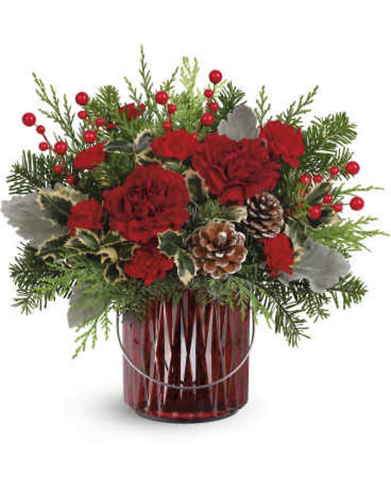 TELEFLORA\'S MERRY GLOW BOUQUET