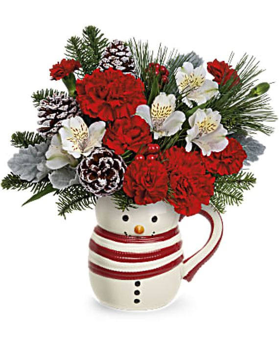 Teleflora Send A Hug Sweet Frosty Bouquet