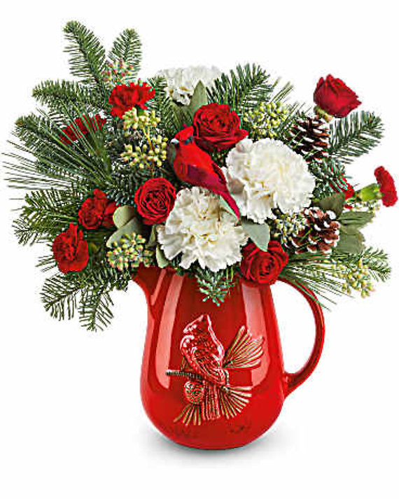 TELEFLORA\'S SCARLET CARDINAL BOUQUET